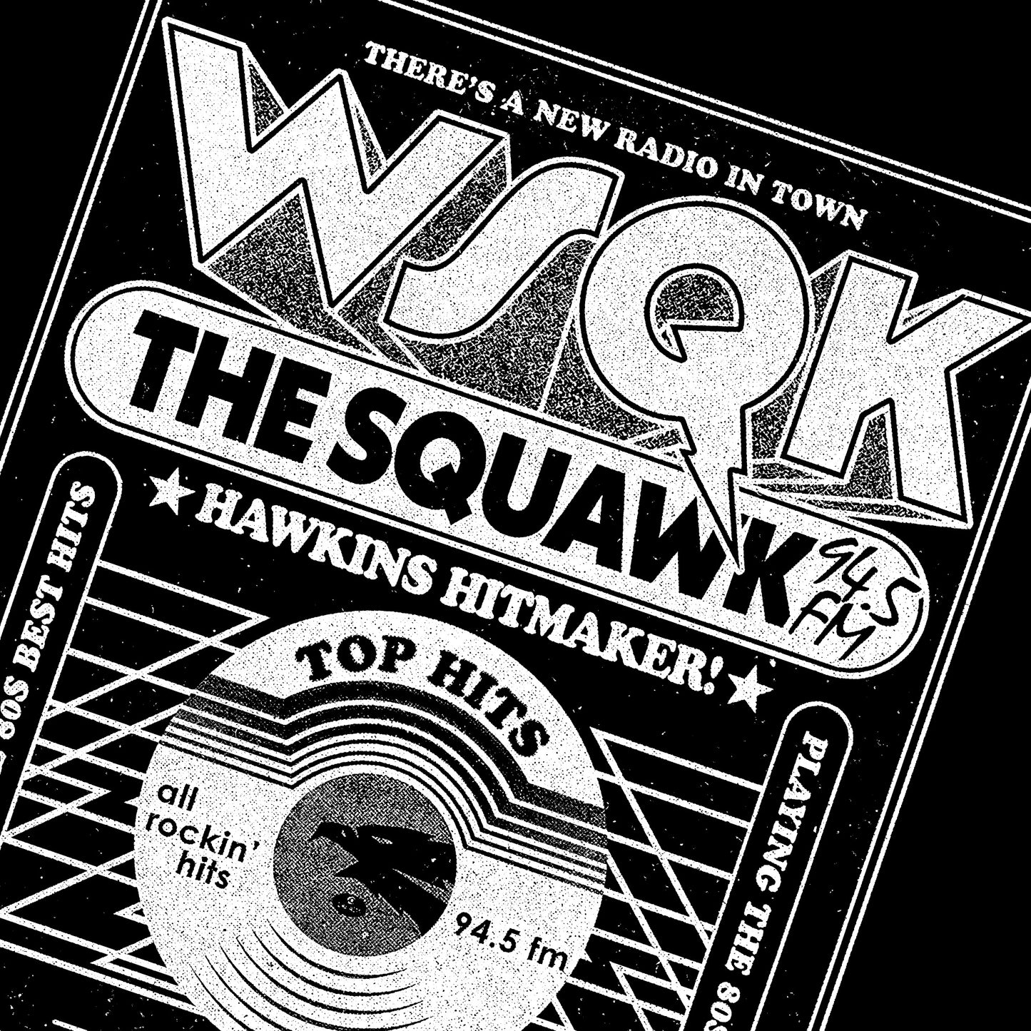 WSQK The Squawk Stranger Things Hoodie