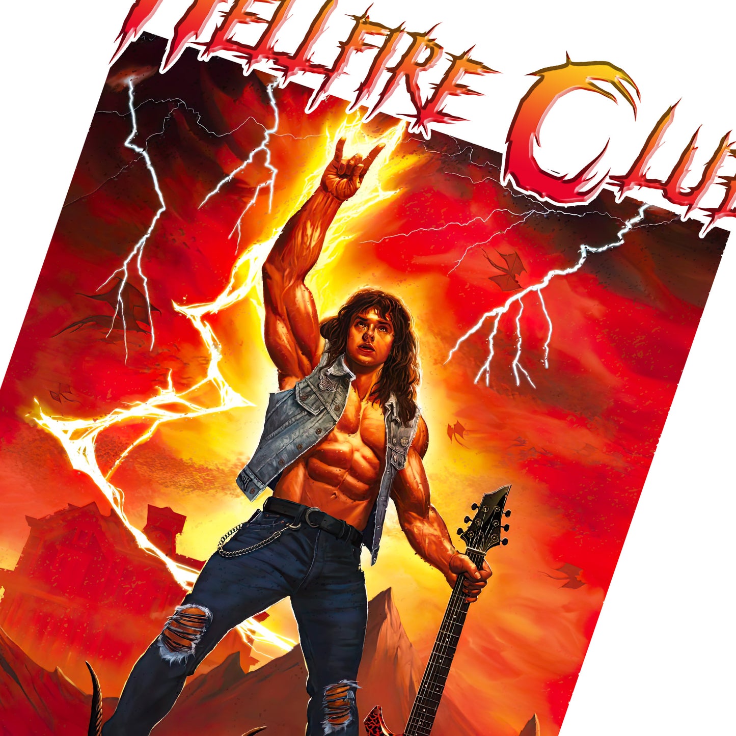 Kids Eddie Munson Hellfire Club Stranger Things T-shirt