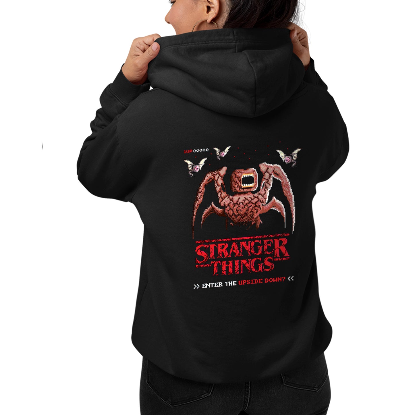 Enter the Upside Down Stranger Things Hoodie