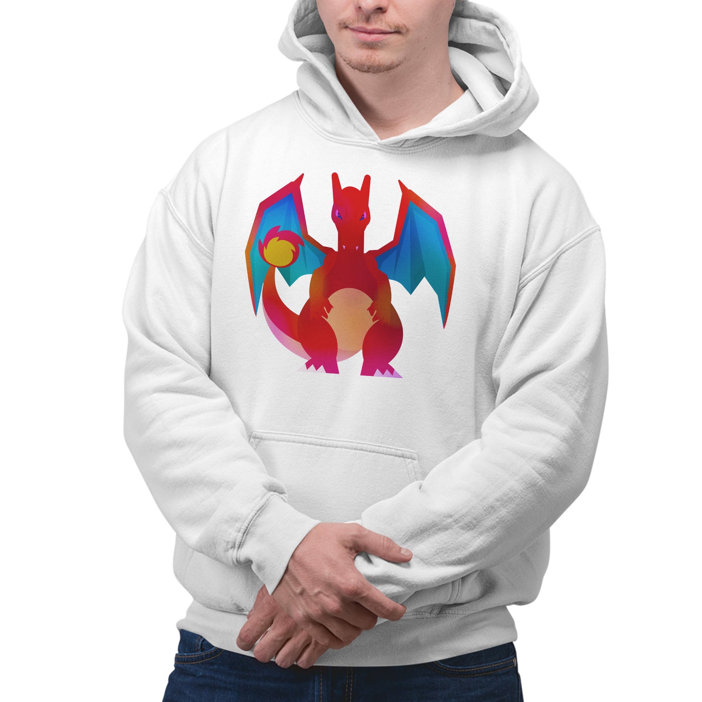 Charizard Pokemon Stylised Hoodie