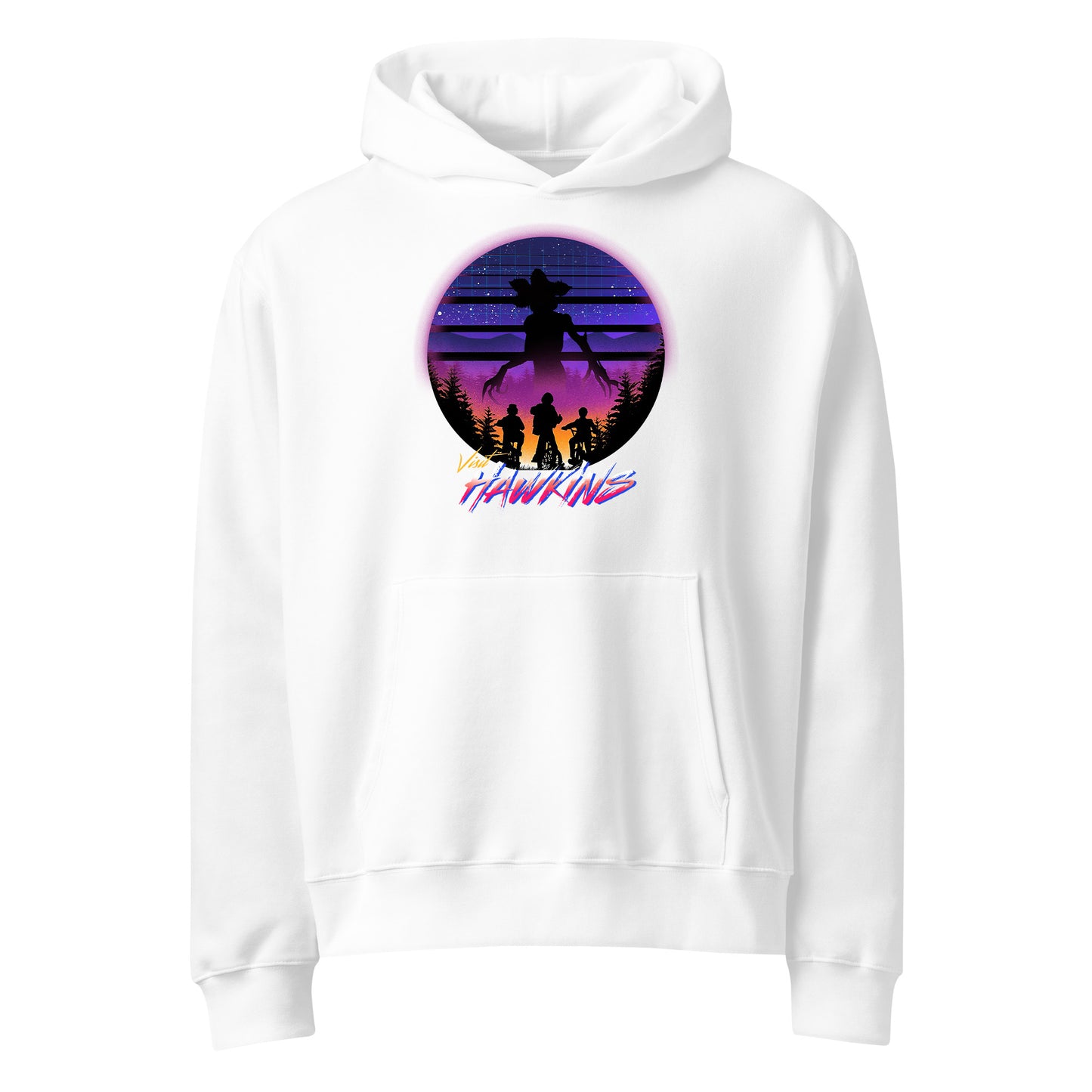 Kids Visit Hawkins Stranger Things Hoodie