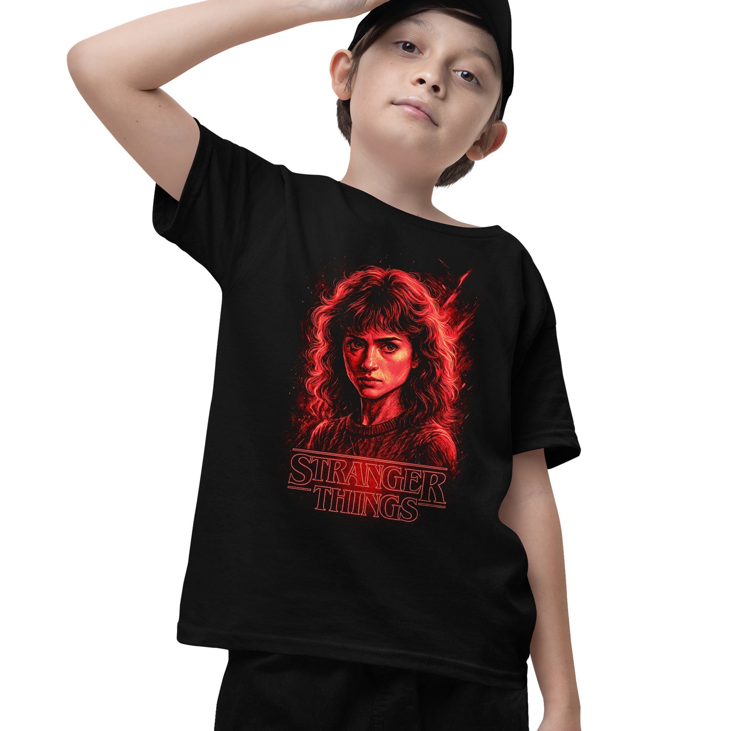 Kids Nancy Stranger Things T-shirt