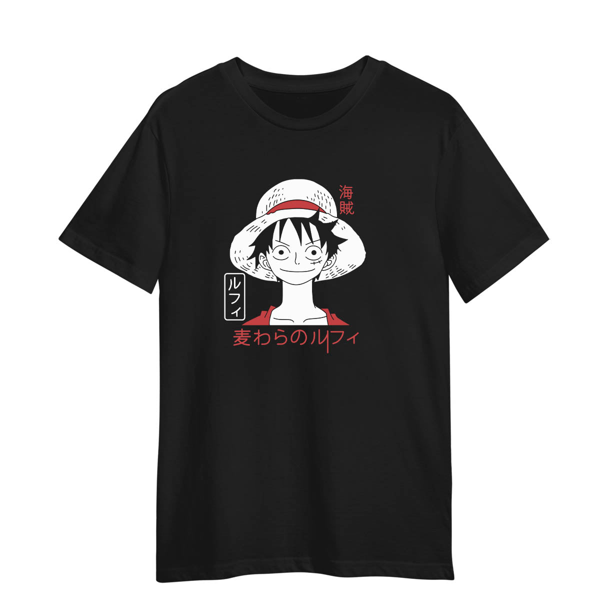 One Piece Monkey D Luffy Japanese Anime Adult Unisex T-shirt
