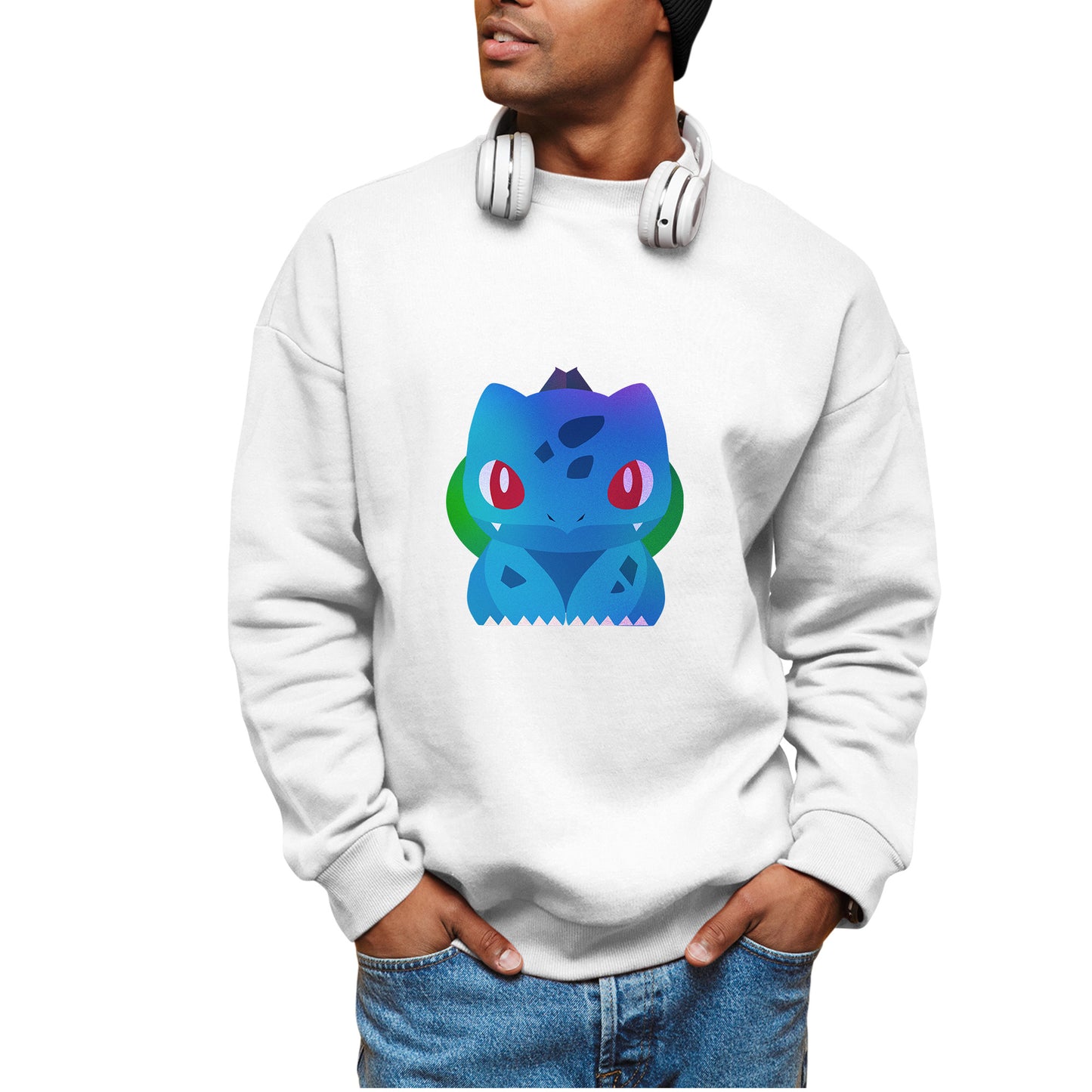 Bulbasaur Pokemon Stylised Sweatshirt