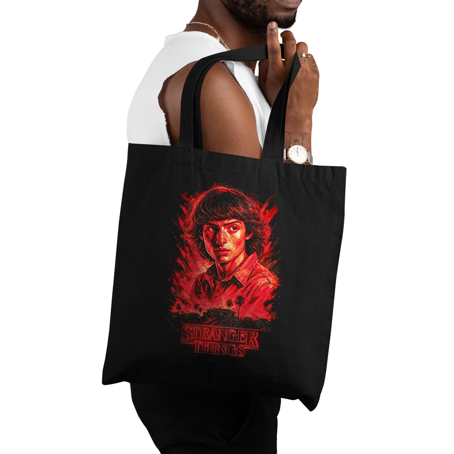 Mike Stranger Things Tote Bag