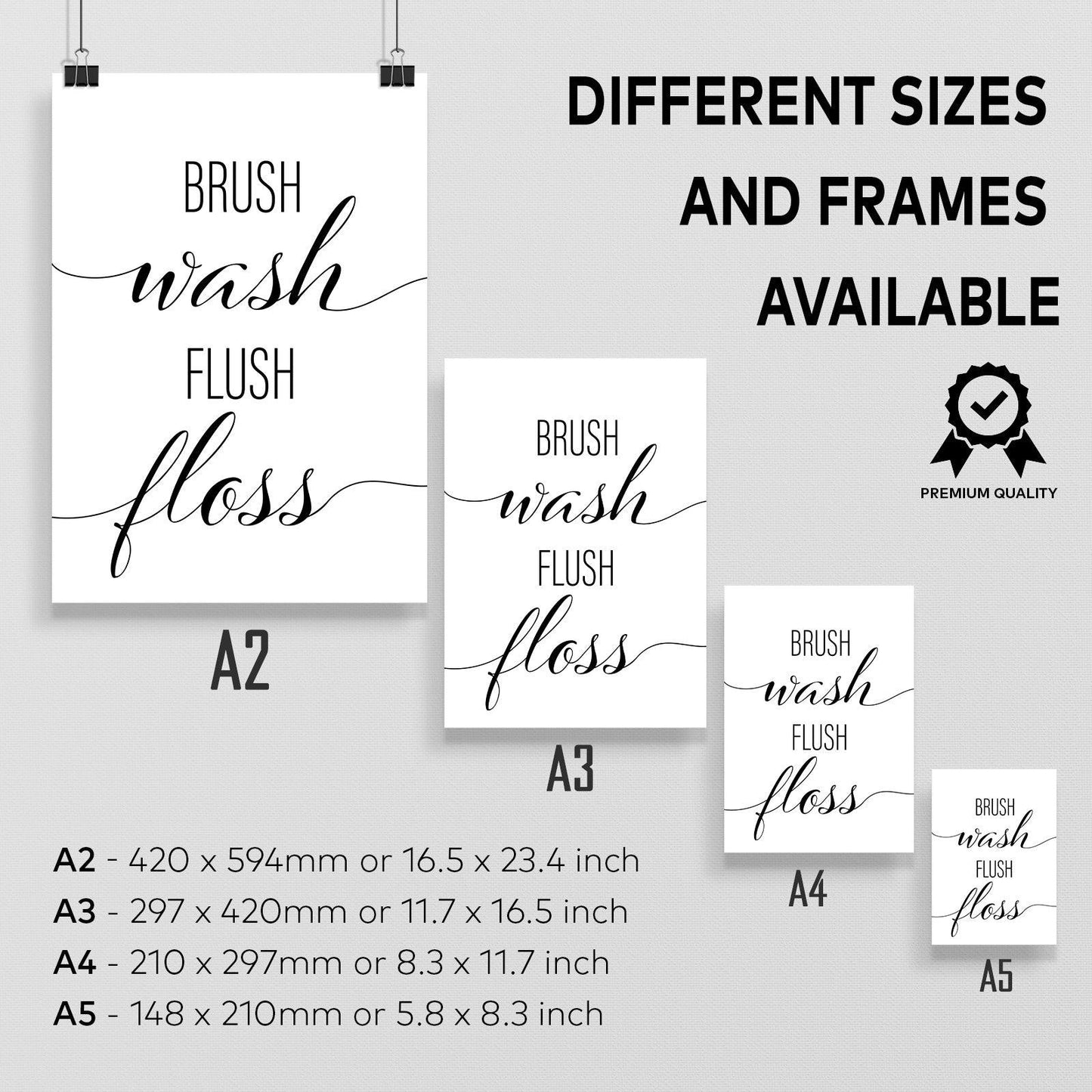 Custom poster - Please choose your size - Kuzi Tees
