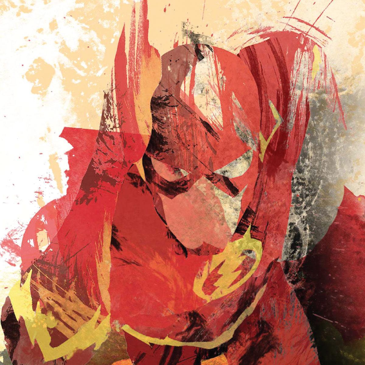 Flash & Arrow Movie Art Poster Original Wall Unique Graphic Design DC Universe - Kuzi Tees