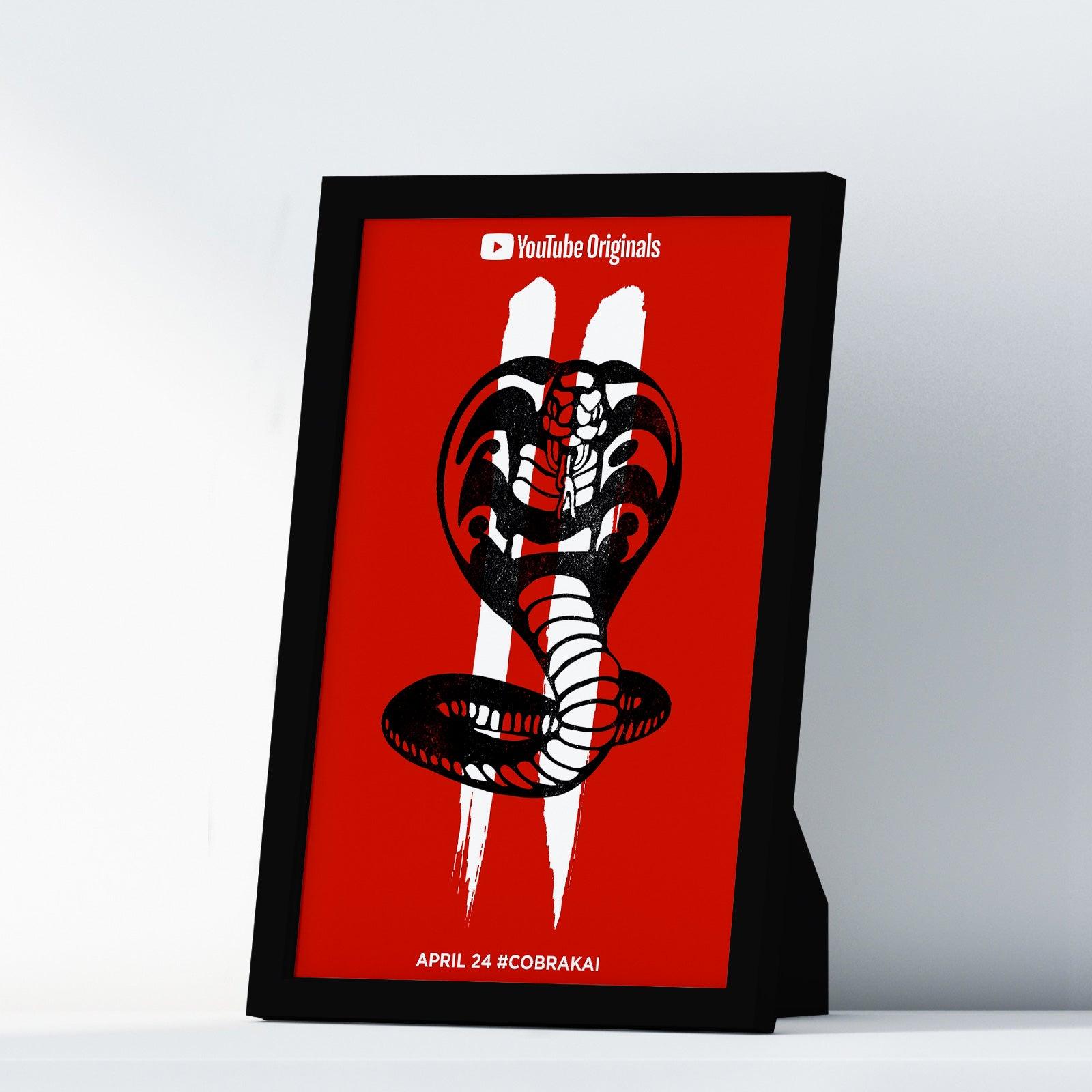 Cobra Kai 2018 Six Cobra Kai Karate Kid Posters Big Print Art Frame TV Saga Little Dragons A2 A3 - Kuzi Tees