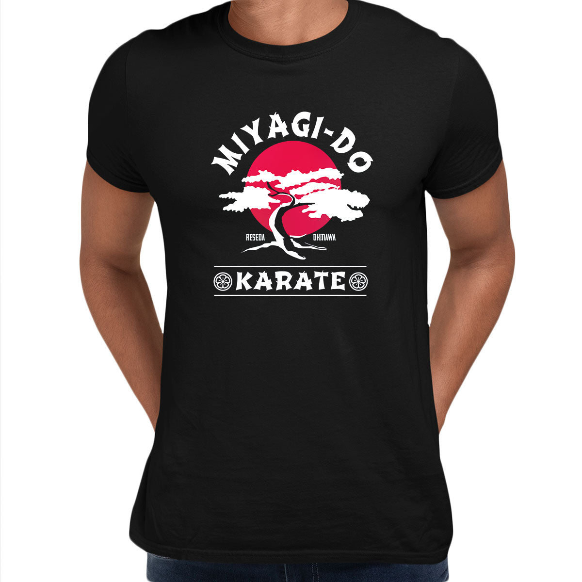bonsai tree miyagi do New MIYAGI DO Karate Bonsai Tree T-Shirt Karate KID MARTIAL ARTS JAPAN FIGHTER Unisex Tee Black / XXL / Male