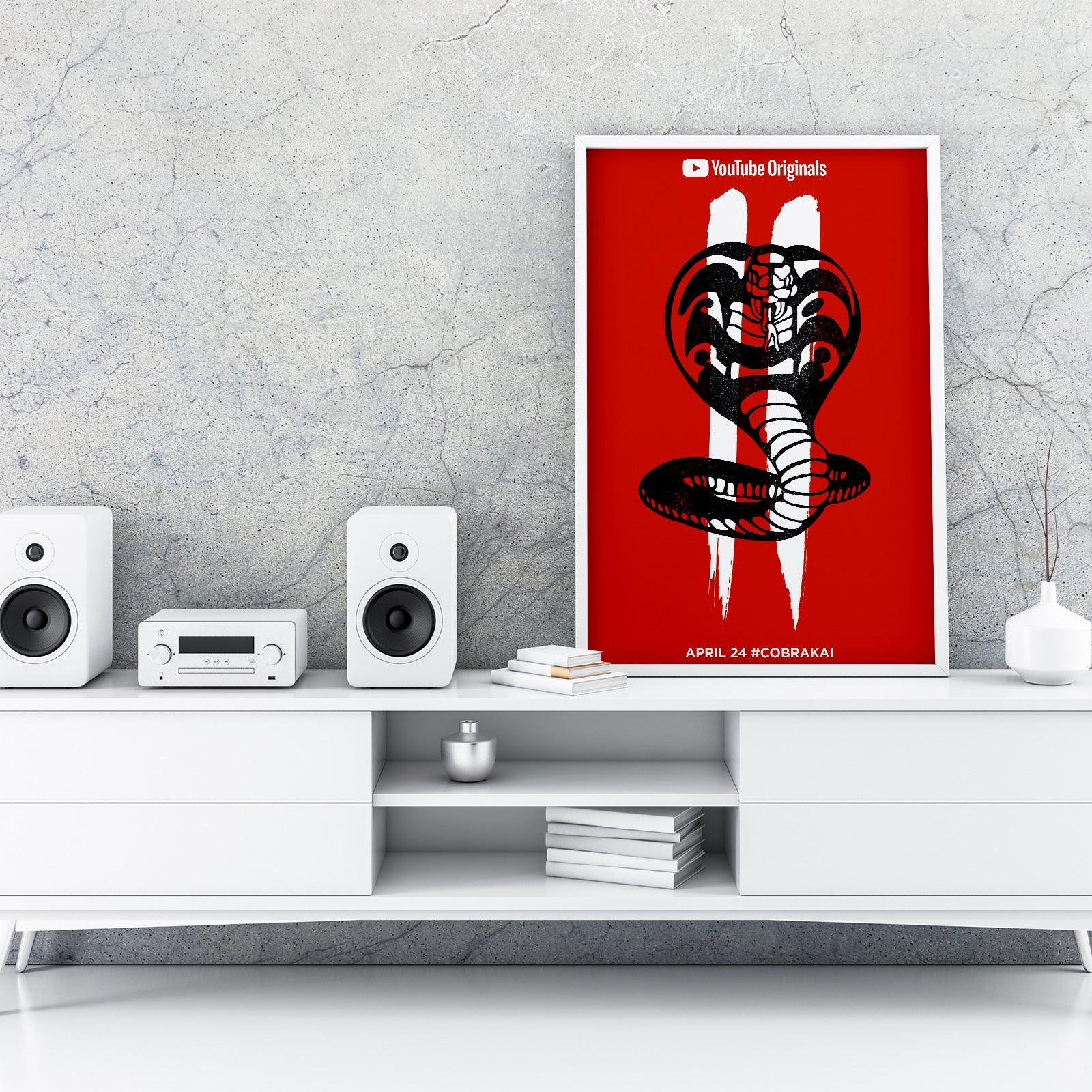 Cobra Kai 2018 Six Cobra Kai Karate Kid Posters Big Print Art Frame TV Saga Little Dragons A2 A3 - Kuzi Tees