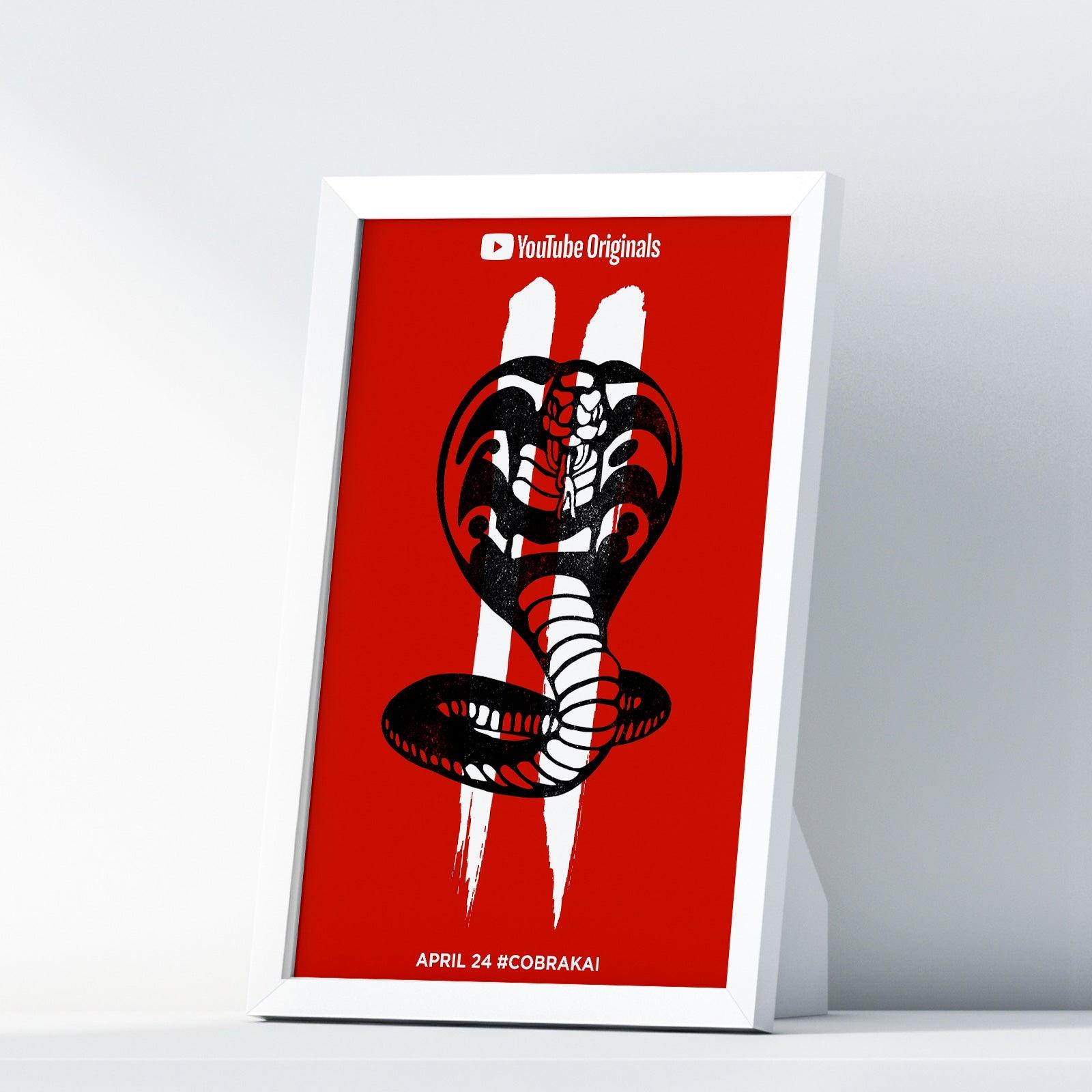 Cobra Kai 2018 Six Cobra Kai Karate Kid Posters Big Print Art Frame TV Saga Little Dragons A2 A3 - Kuzi Tees