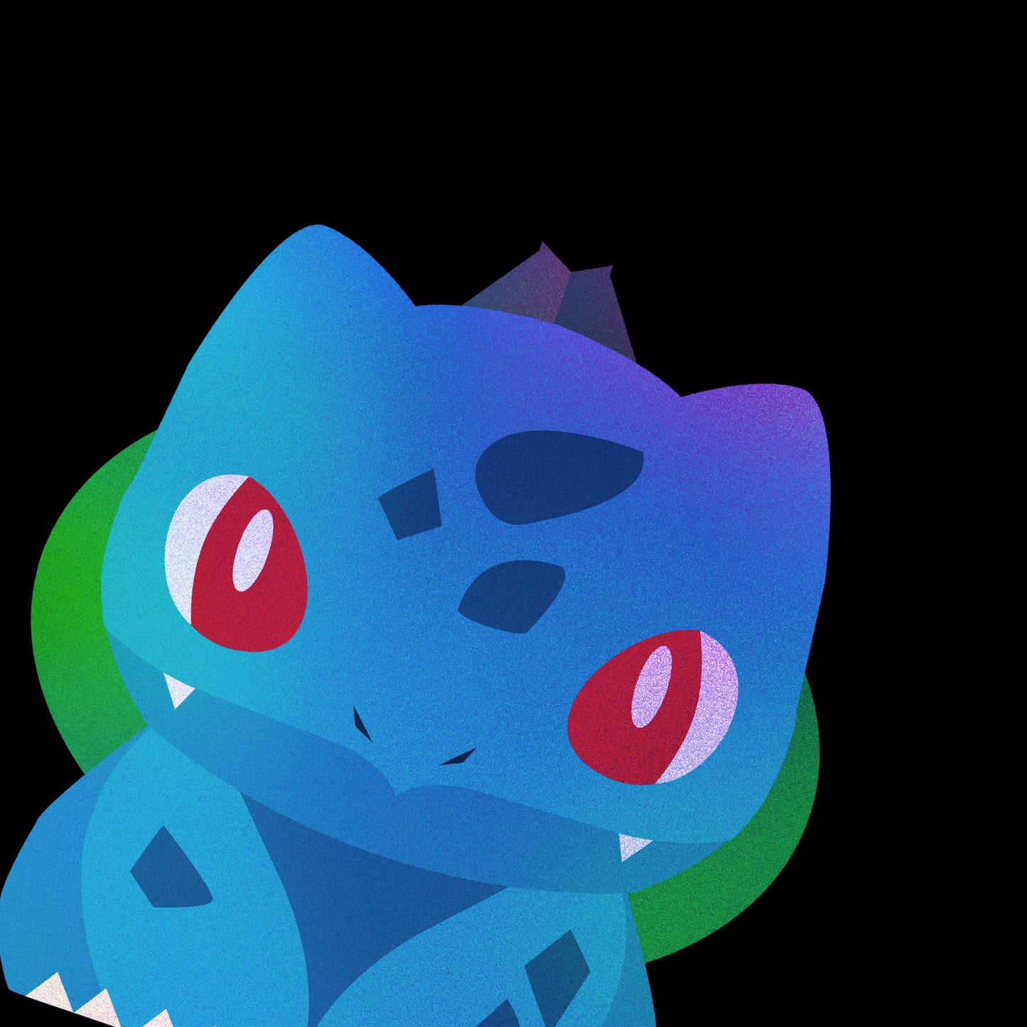 Bulbasaur Pokemon Stylised Hoodie