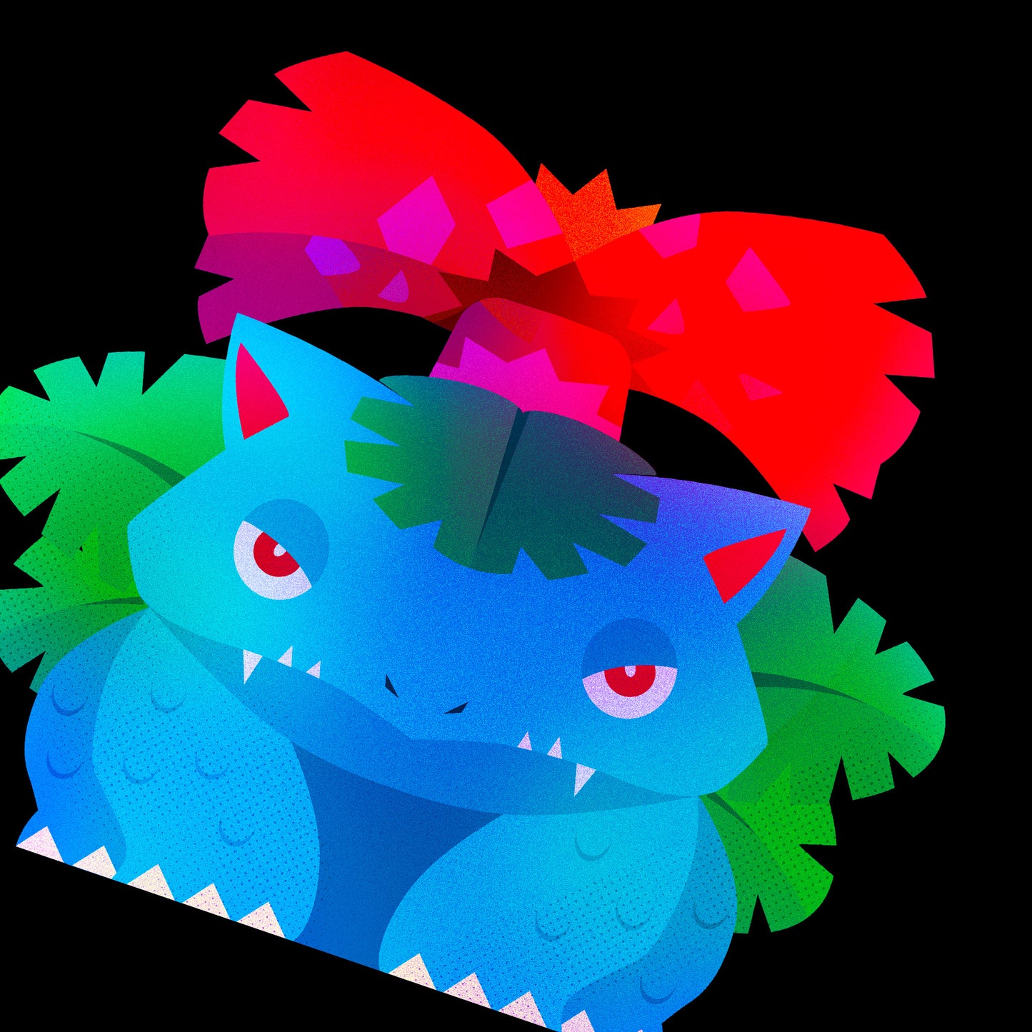 Venusaur Pokemon Stylised Sweatshirt