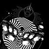 Surreal Moth Faces and Planets Unisex T-shirt