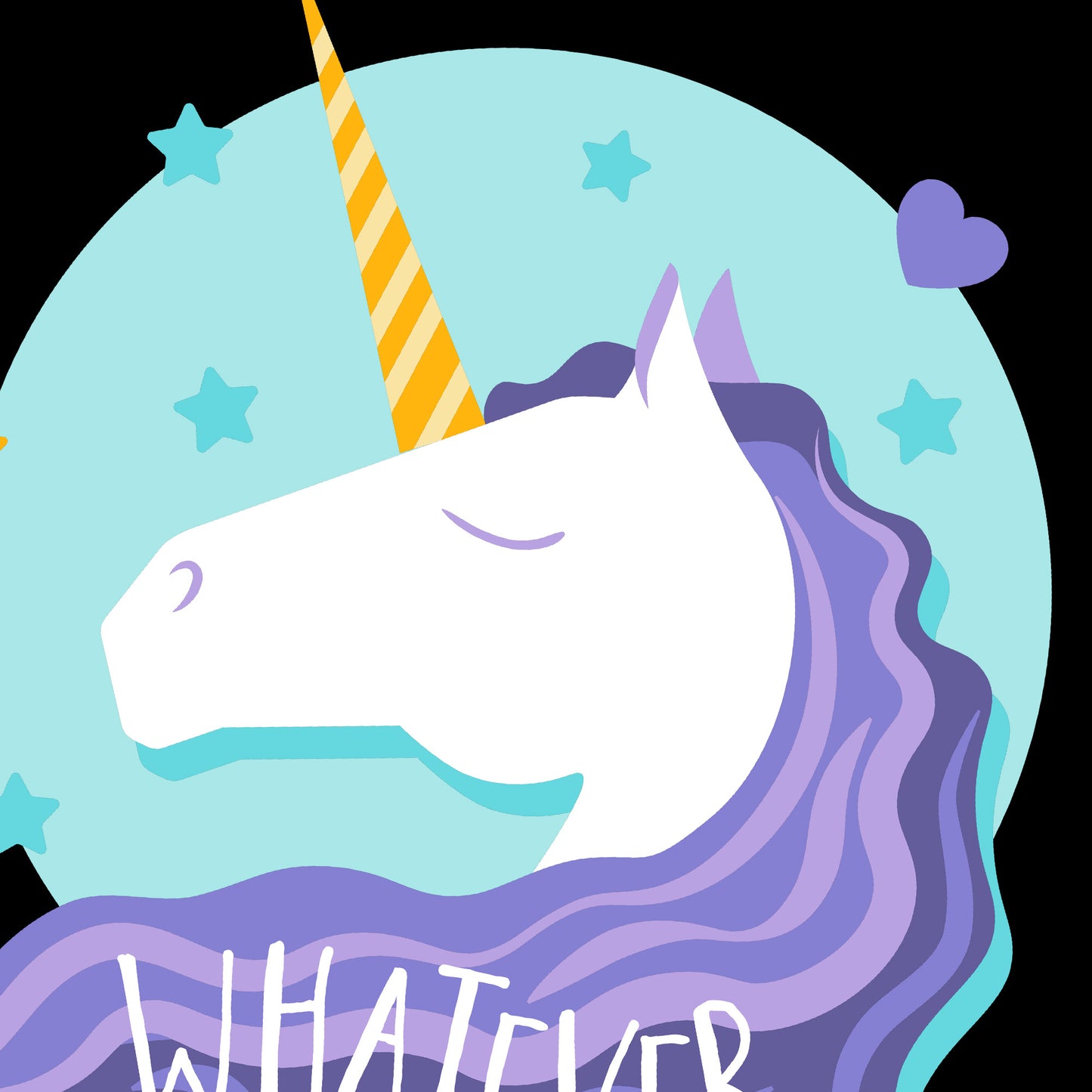 Kids Whatever Unicorn Cute T-shirt