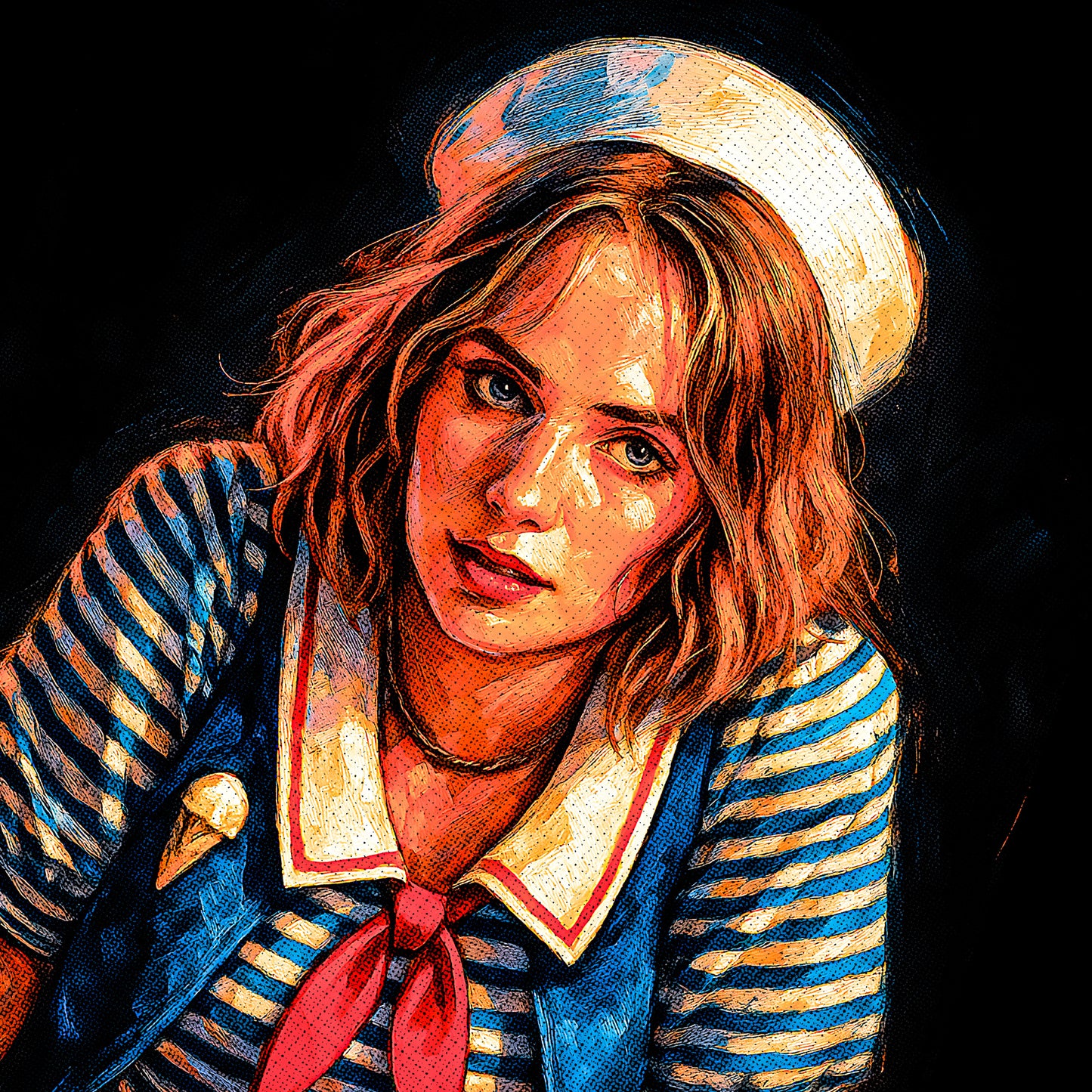 Robyn Scoops Ahoy Stranger Things Sweatshirt