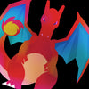 Kids Charizard Pokemon Stylised T-shirt