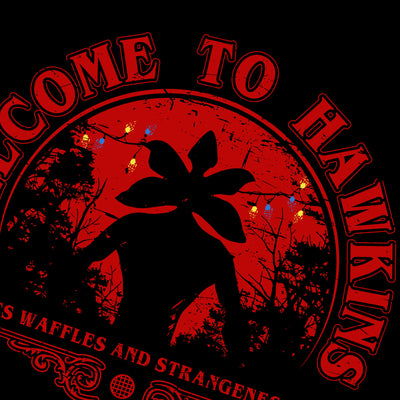 Kids Stranger things Welcome to Hawkins T-shirt