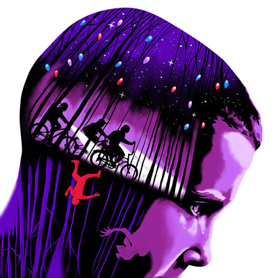 Kids Stranger Things-Upside down Eleven T-Shirt