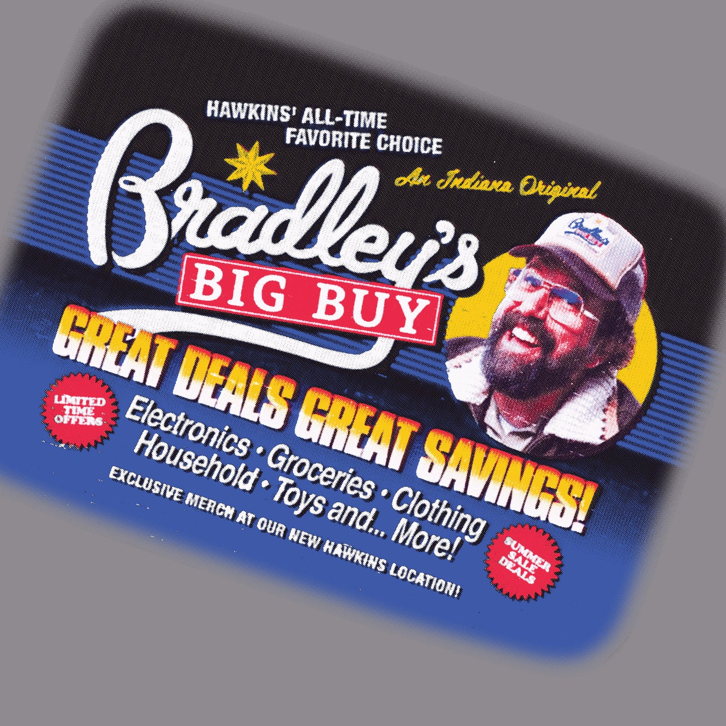 Bradley's Big Buy Stranger Things Unisex T-shirt