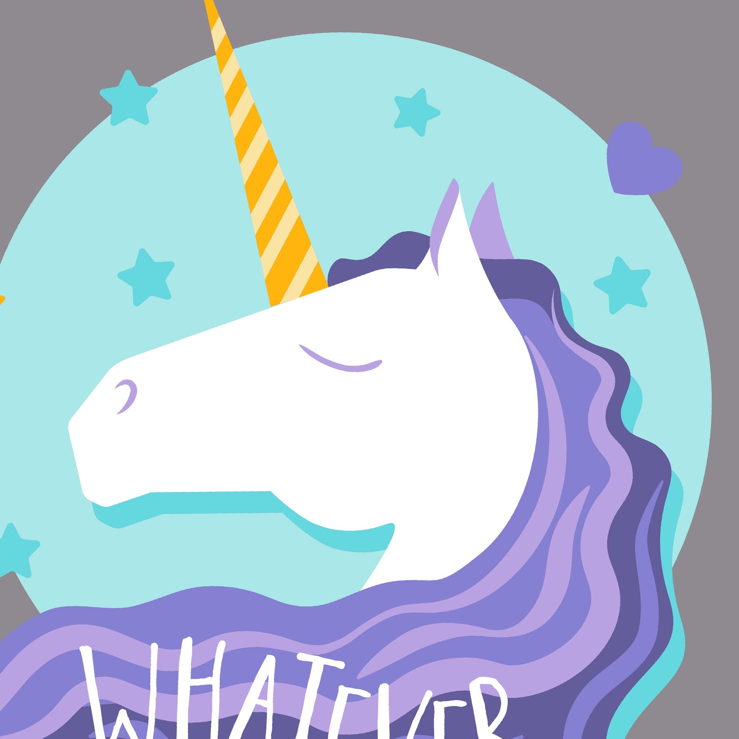 Whatever Unicorn Cute Tote Bag