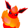 Flareon Pokemon Stylised Hoodie