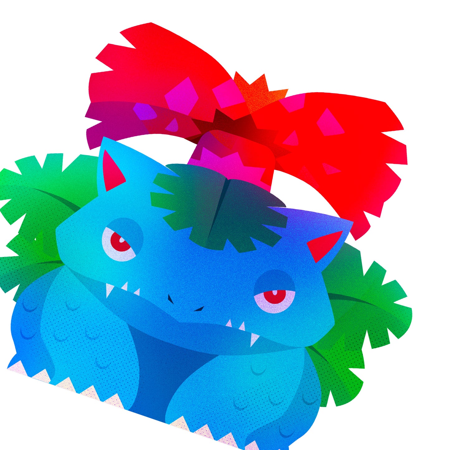 Venusaur Pokemon Stylised Unisex T-shirt