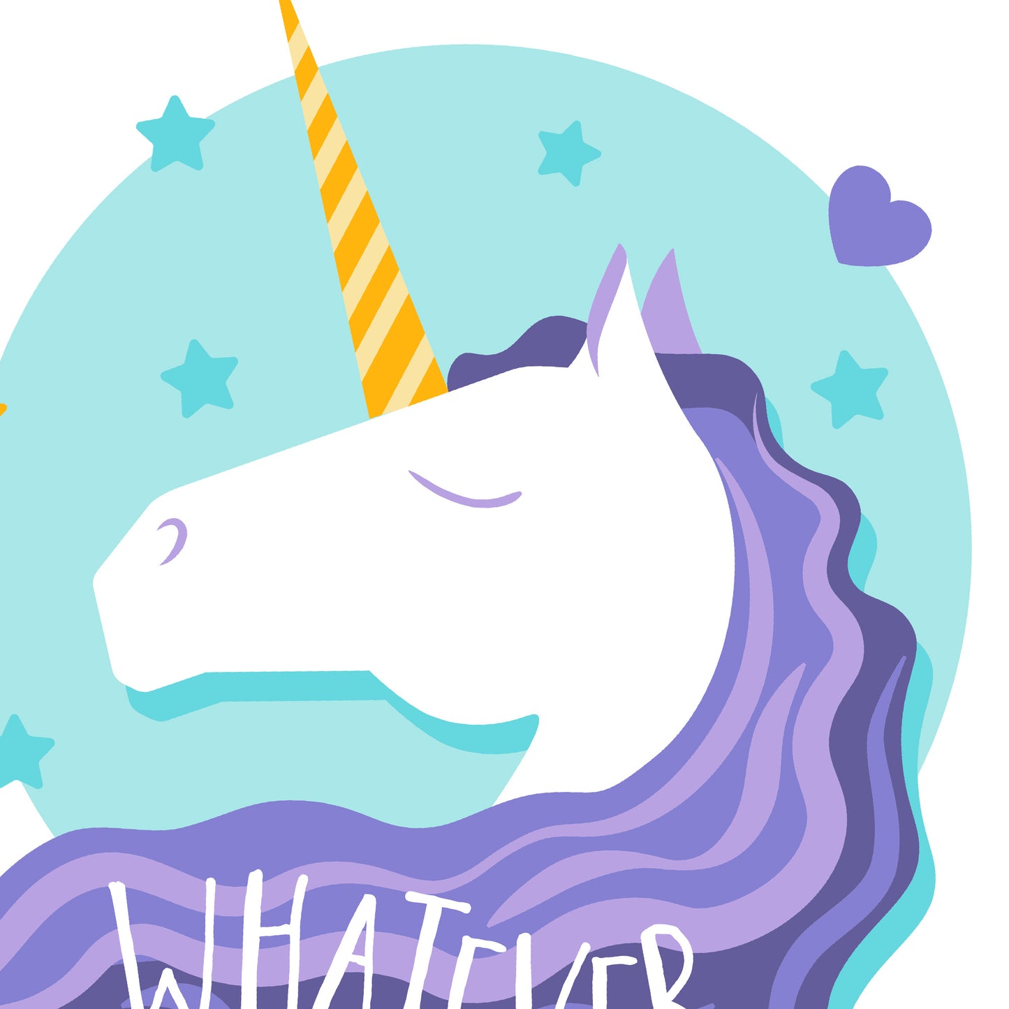 Kids Whatever Unicorn Cute T-shirt