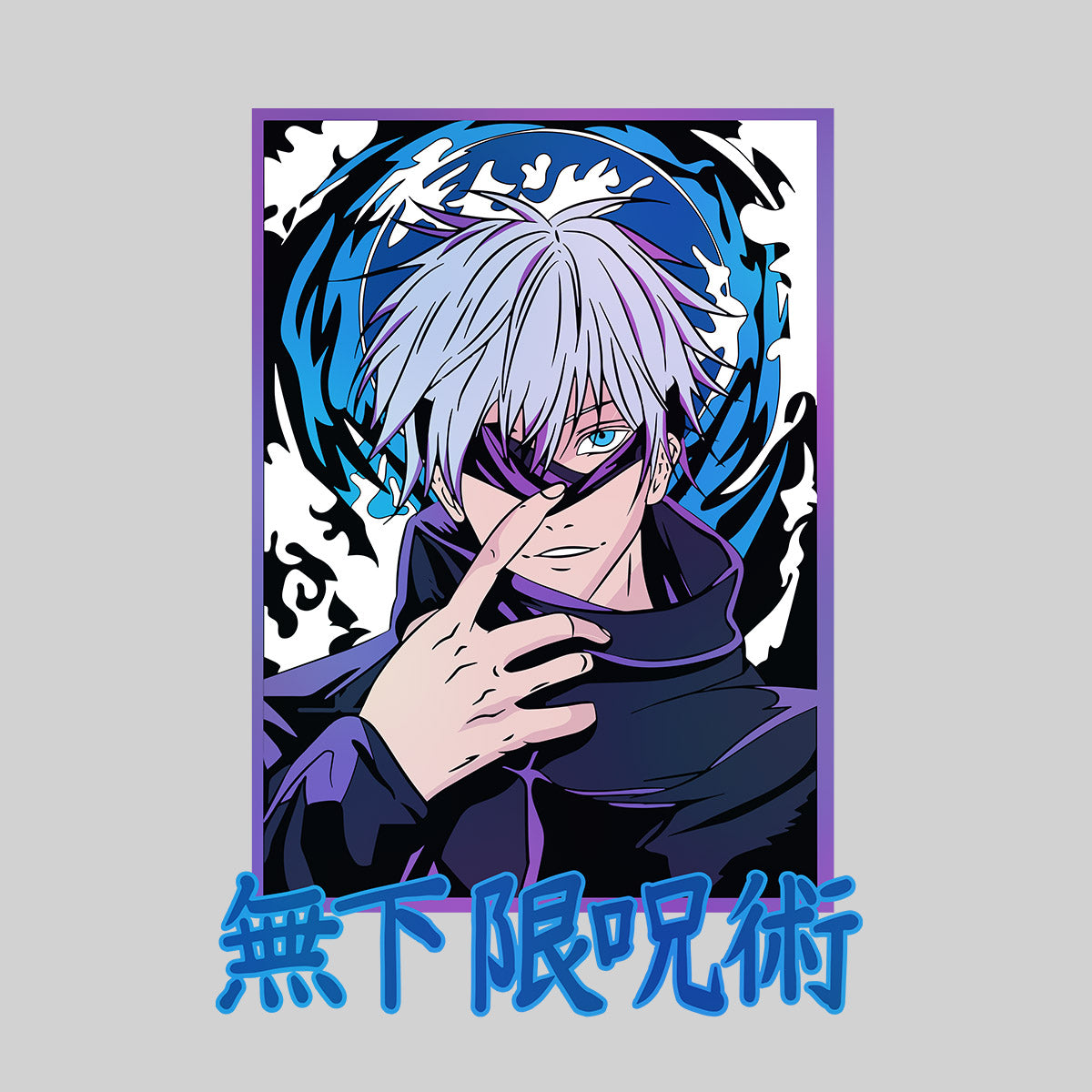 Anime Satoru Gojo Jujutsu Kaisen t-shirt