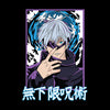Anime Satoru Gojo Jujutsu Kaisen Black t-shirt