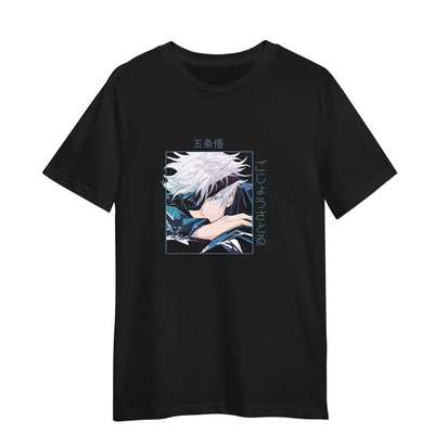 Anime Jujutsu Kaisen Satoru Gojo Black t-shirt 