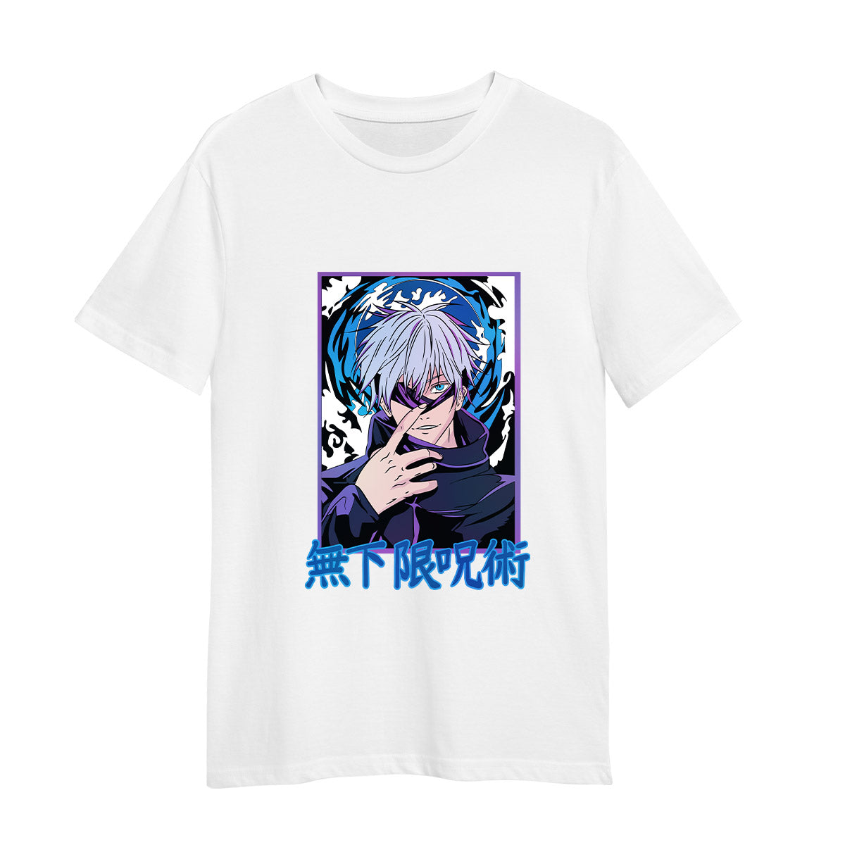 Anime Satoru Gojo Jujutsu Kaisen White t-shirt