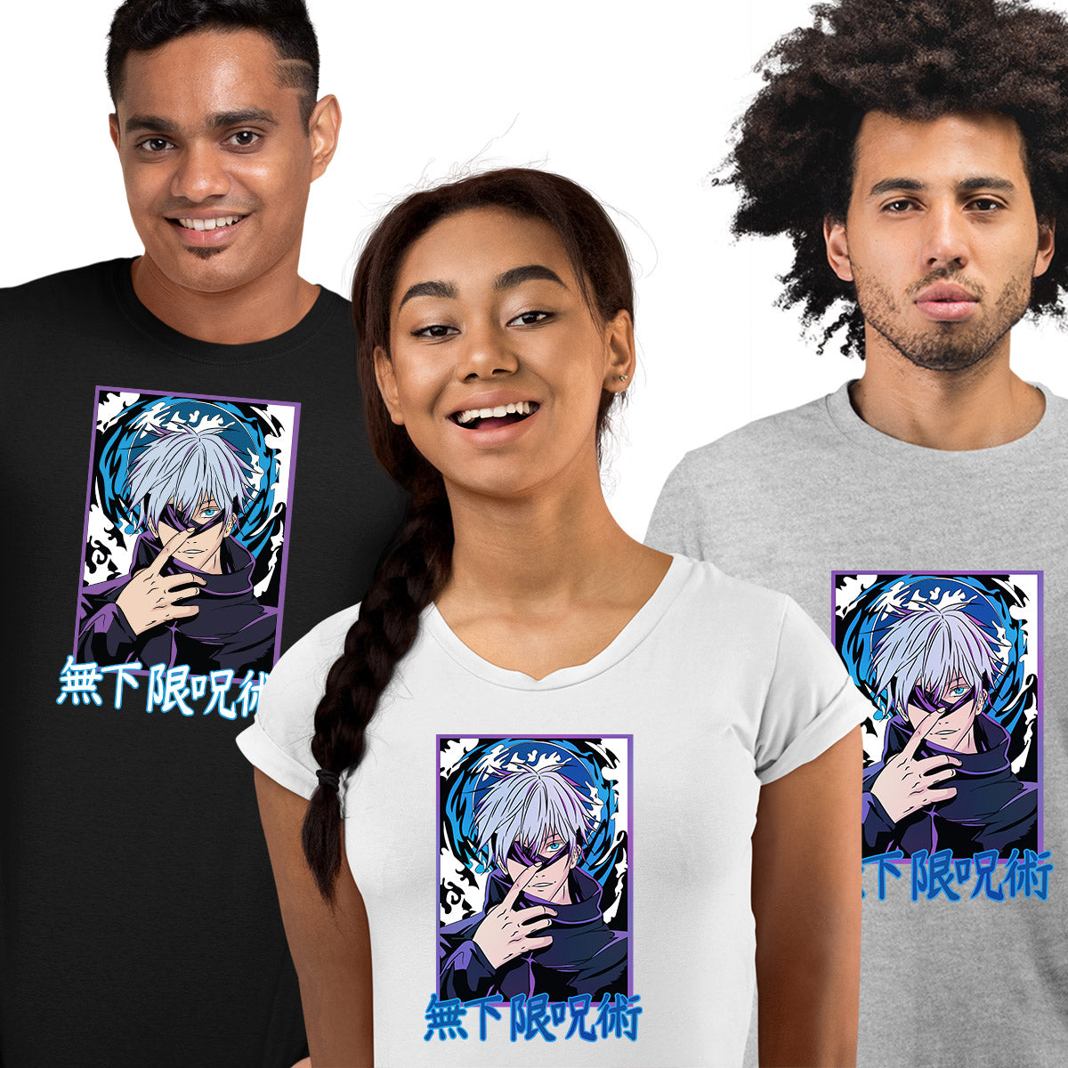Anime Satoru Gojo Jujutsu Kaisen t-shirt