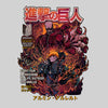 Attack On Titan Anime Fight For A Freedom To Life Outside The Walls Adult Unisex Tee