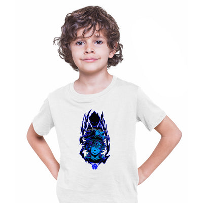 Black Clover Asta Japanese Anime Manga White T-shirt for Kids