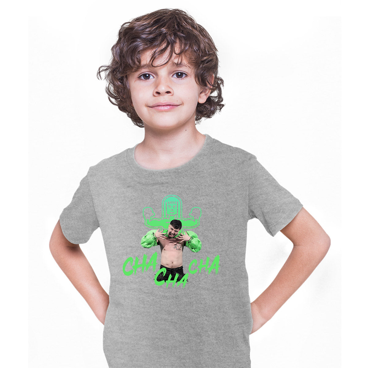 Cha Cha Cha Kids Grey t-Shirt Finland Eurovision Song Contest Kaarija 