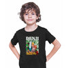Chainsaw Man Denji Chainsaw Man Japanese Anime Manga Black T-shirt for Kids