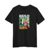 Chainsaw Man Denji Black T-shirt Japanese Anime Manga Adult Tee