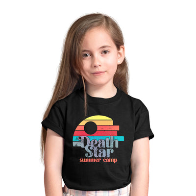 Death Star Summer Camp Dark Side T-shirt Kids Tee