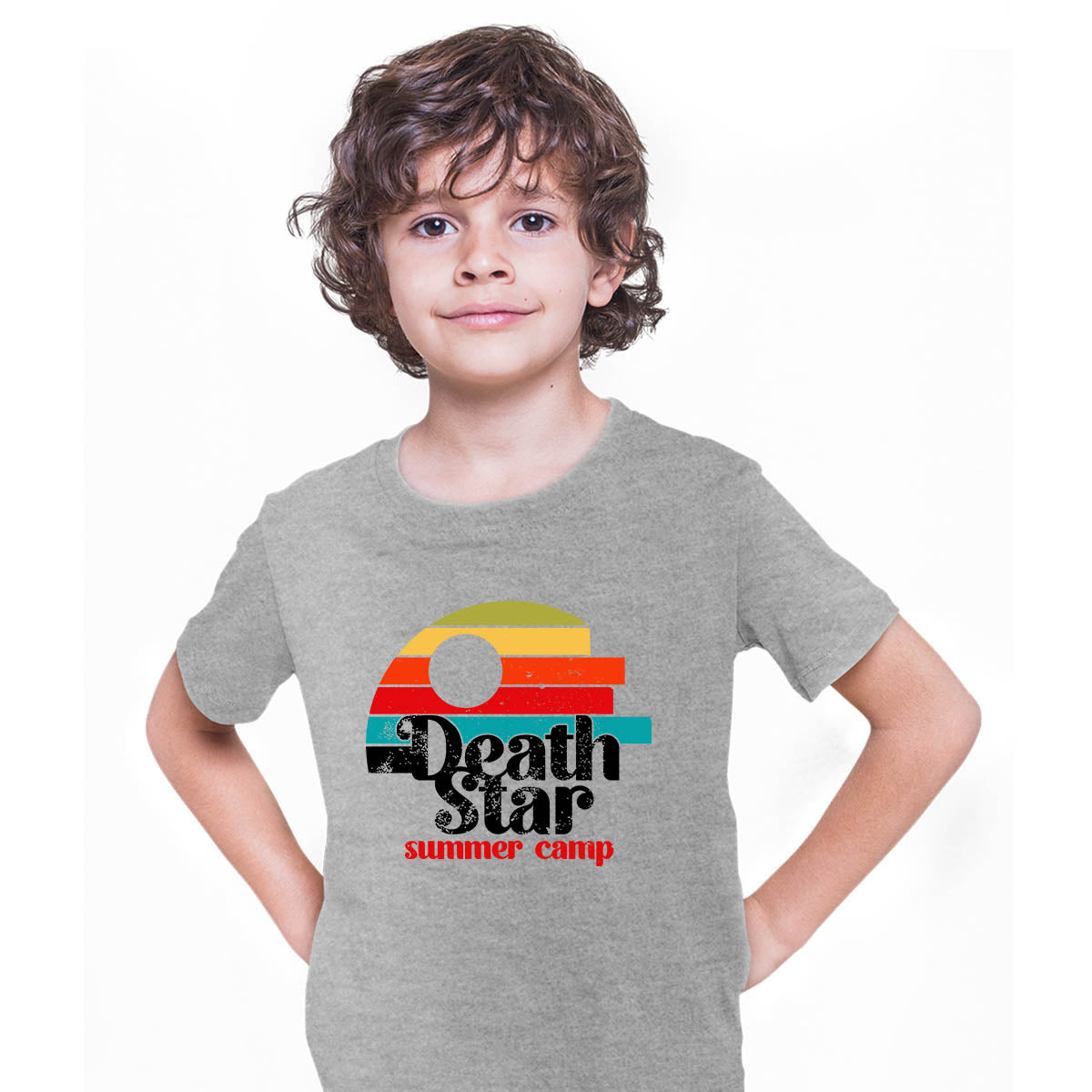 Death Star Summer Camp Dark Side T-shirt Kids Tee