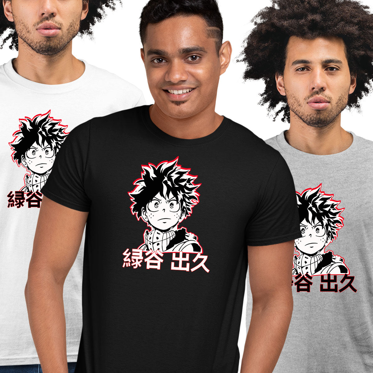 Deku Izuku Midoriya My Hero Academia Japanese Anime Manga Adult Unisex Tee