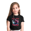 Demon Slayer Demon Hunter Squad Tanjiro Japanese Anime Manga Black T-shirt for Kids