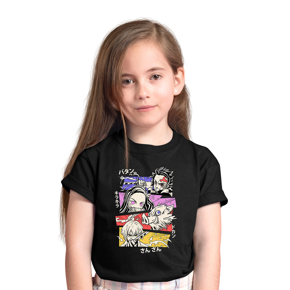 Itachi Uchiha Naruto Graphic Art Japanese Manga Anime Black T-shirt for Kids