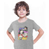 Itachi Uchiha Naruto Graphic Art Japanese Manga Anime Grey T-shirt for Kids