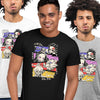 Demon Slayer Demon Hunter Squad Tanjiro Japanese Anime Adult Unisex T-shirt