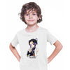 Demon Slayer Shinobu Kocho Kimetsu No Yaiba Japanese Anime White T-shirt for Kids