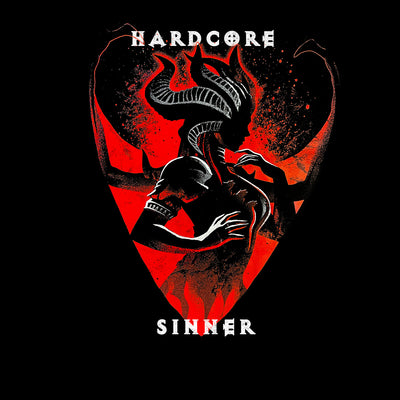 Diablo Hardcore Lilith Sinner Black T-shirt
