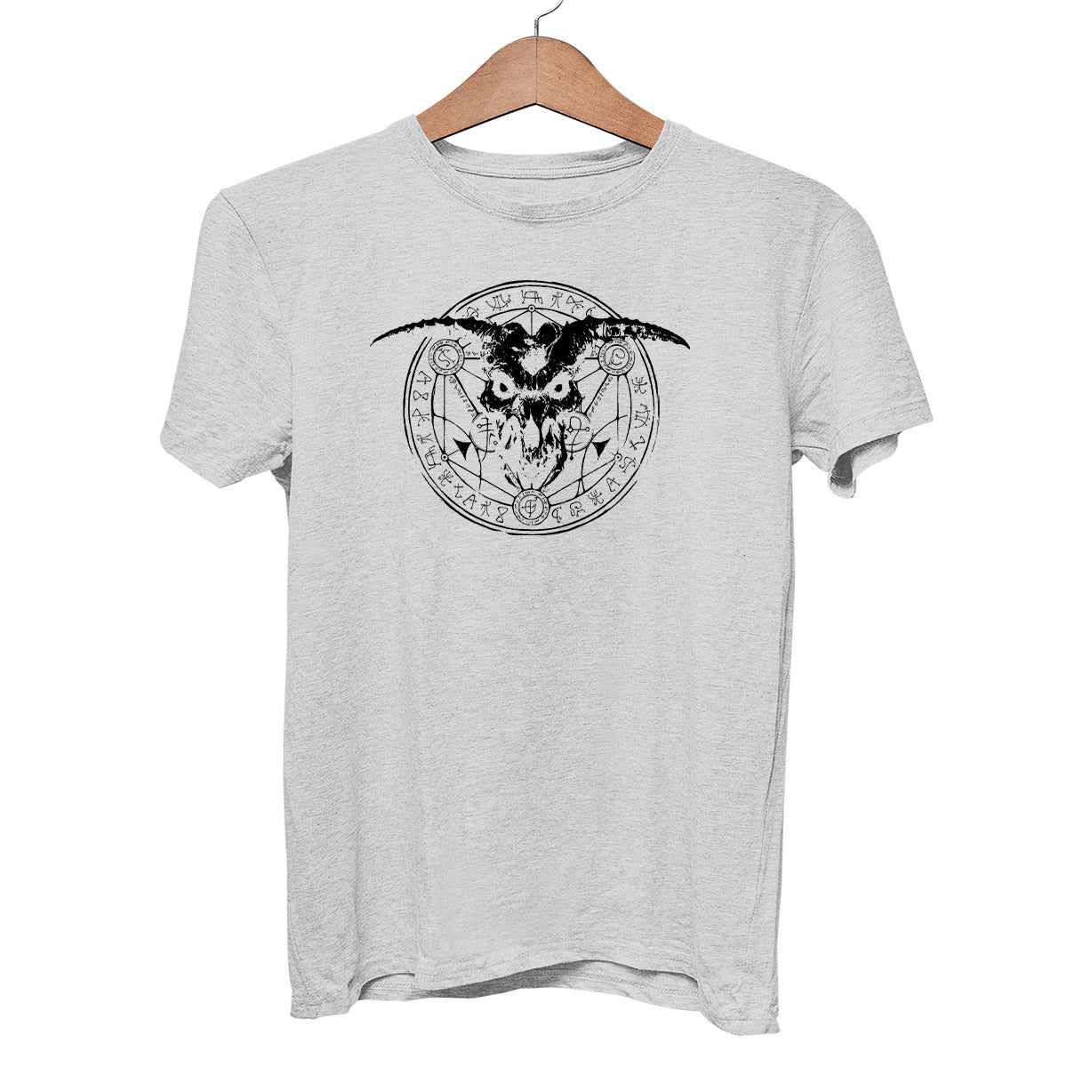 Doom Eternal Hellish Skull Game Master Slayer Unisex Grey T-shirt