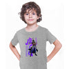Dracule Mihawk Hawk Eyes One Piece Japanese Anime Manga Grey T-shirt for Kids