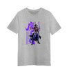Dracule Mihawk Hawk Eyes One Piece Japanese Anime Manga Gift Adult Unisex Grey T-shirt